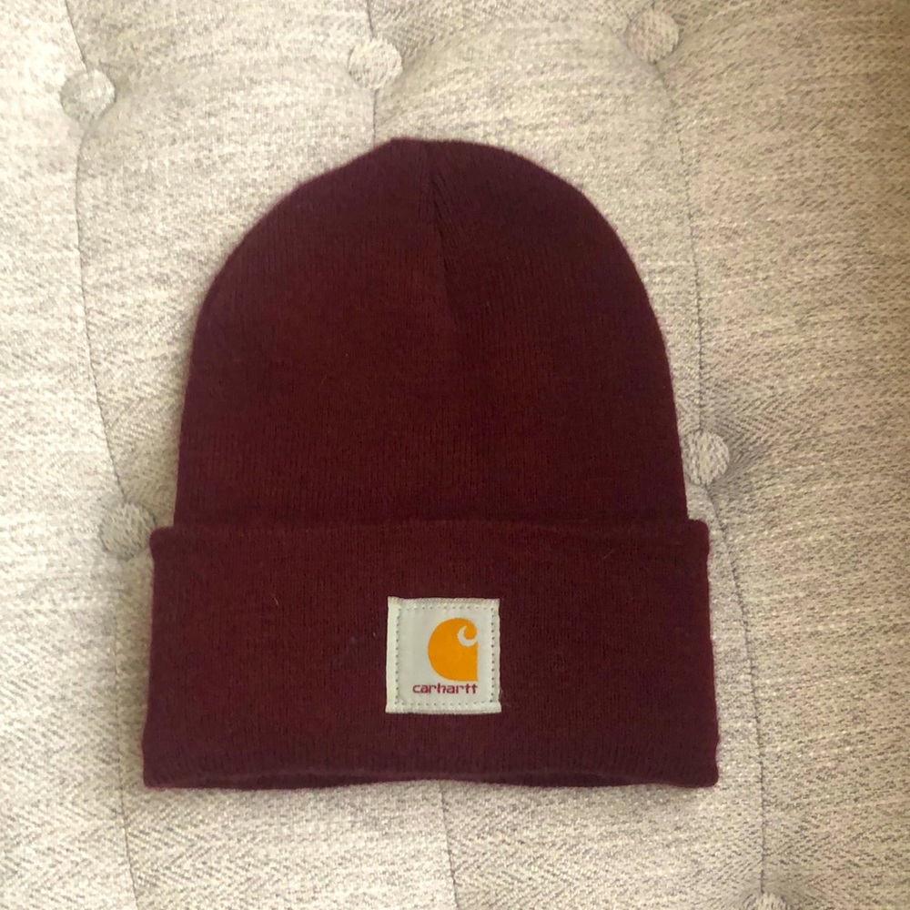 Carhartt Acrylic Beanie - Maroon